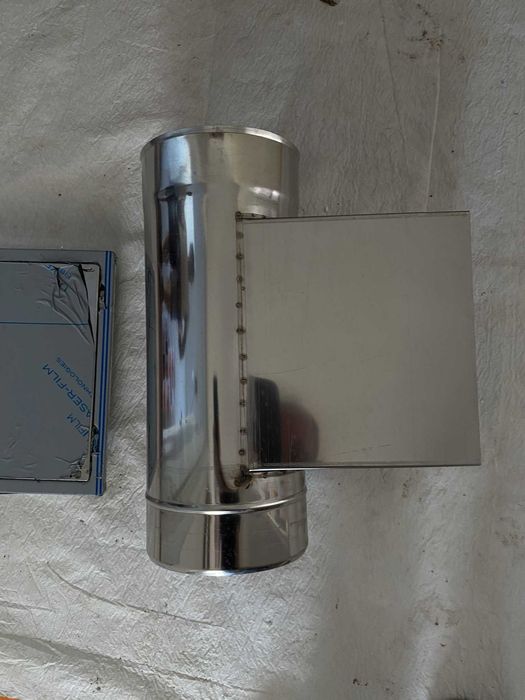 Wyczystka z drzwiczkami (fi 150) - stal nierdzewna, Prodmax