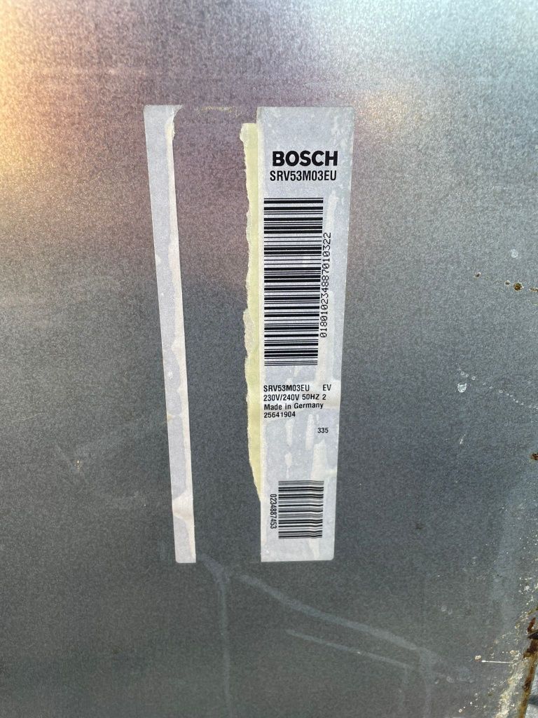 Zmywarka Bosch pod zabudowę