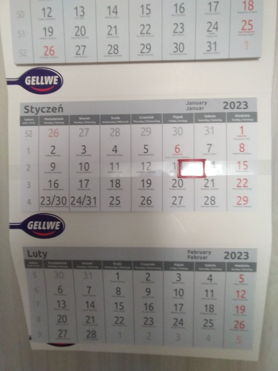 Kalendarz 2023.                                                      .