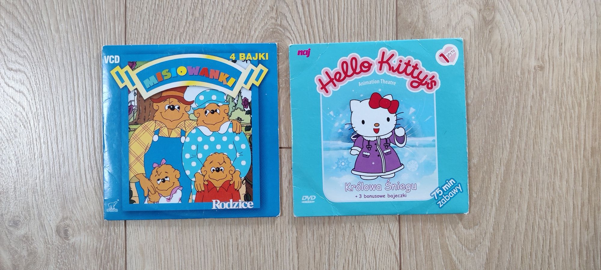 2 bajki VCD DVD CD Hello Kity  Misiowanki