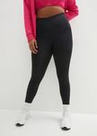 B.P.C legginsy sportowe czarne ze wstawkami z siateczki ^40/42