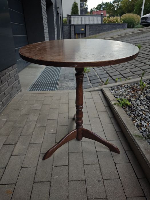 Stolik vitntage drewno.