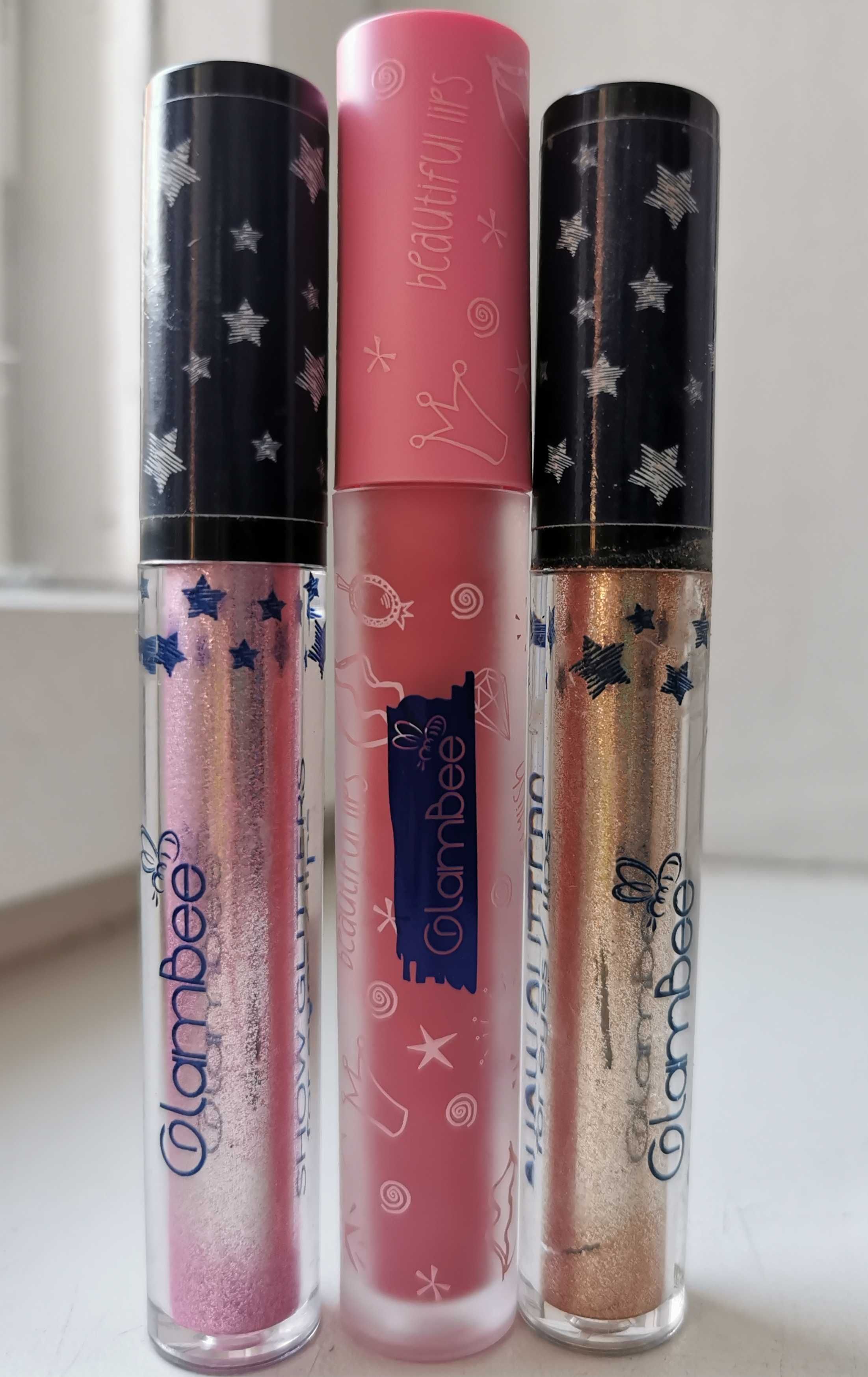 Помада, блиск, глітер GlamBee