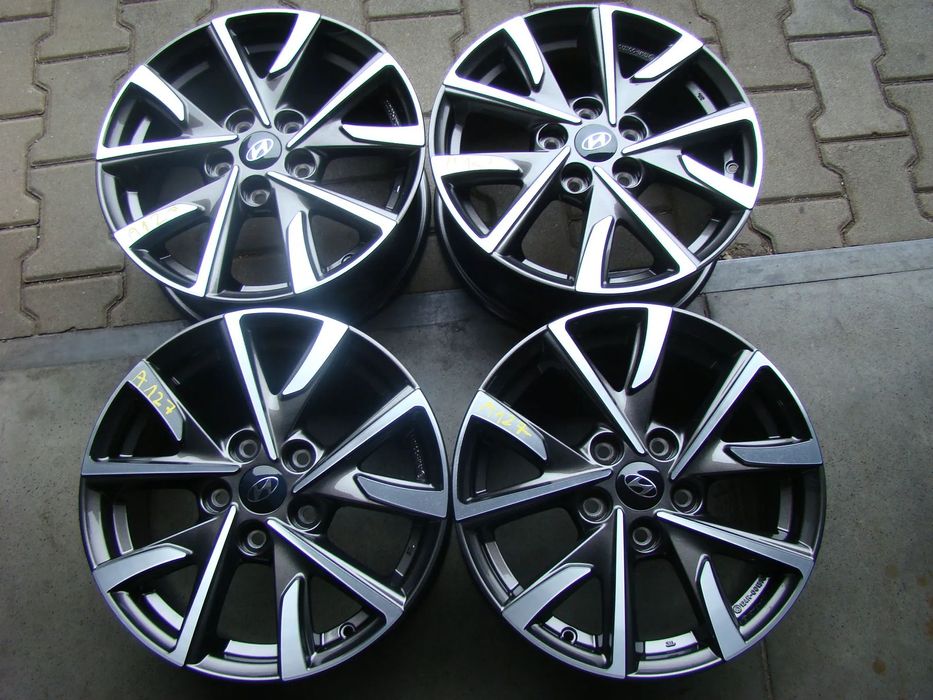 a127 5x114,3 Hyundai i30 i40 ix20 Kona Santa Fe Tuscon 6,5Jx16 niemontowane