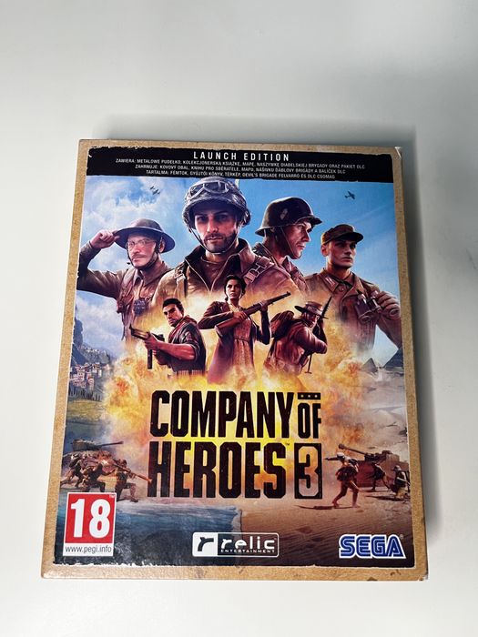 Pudełko gry Company of Heroes 3