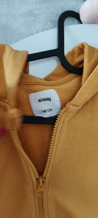 Bluza musztarowa dla chłopca żółta 140