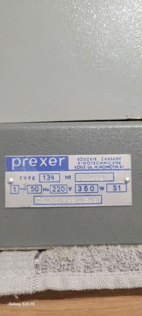 Projektor filmowy Prexer ap-43 16mm + kolumny Prexer 801