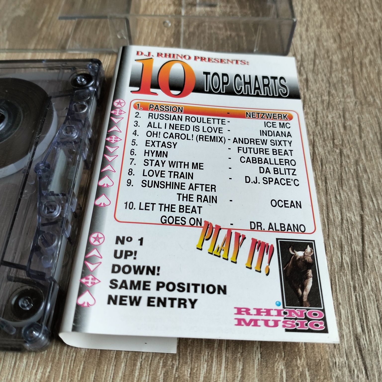 Kaseta magnetofonowa Dj Rhino