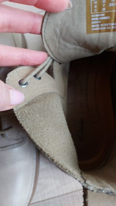 Черевики чоловічі, шкіряні, Clarks