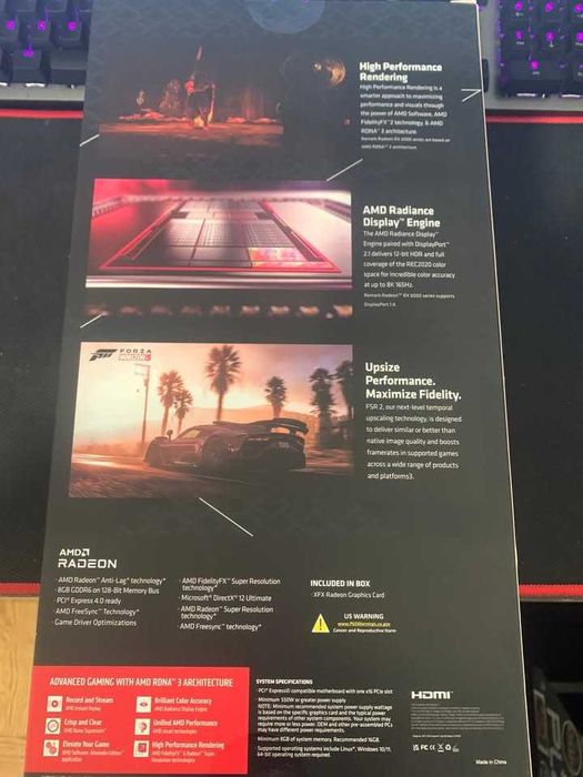 AMD Radeon RX 7600 QICK308 Graphics Card, 8GB GDDR664740134868353123