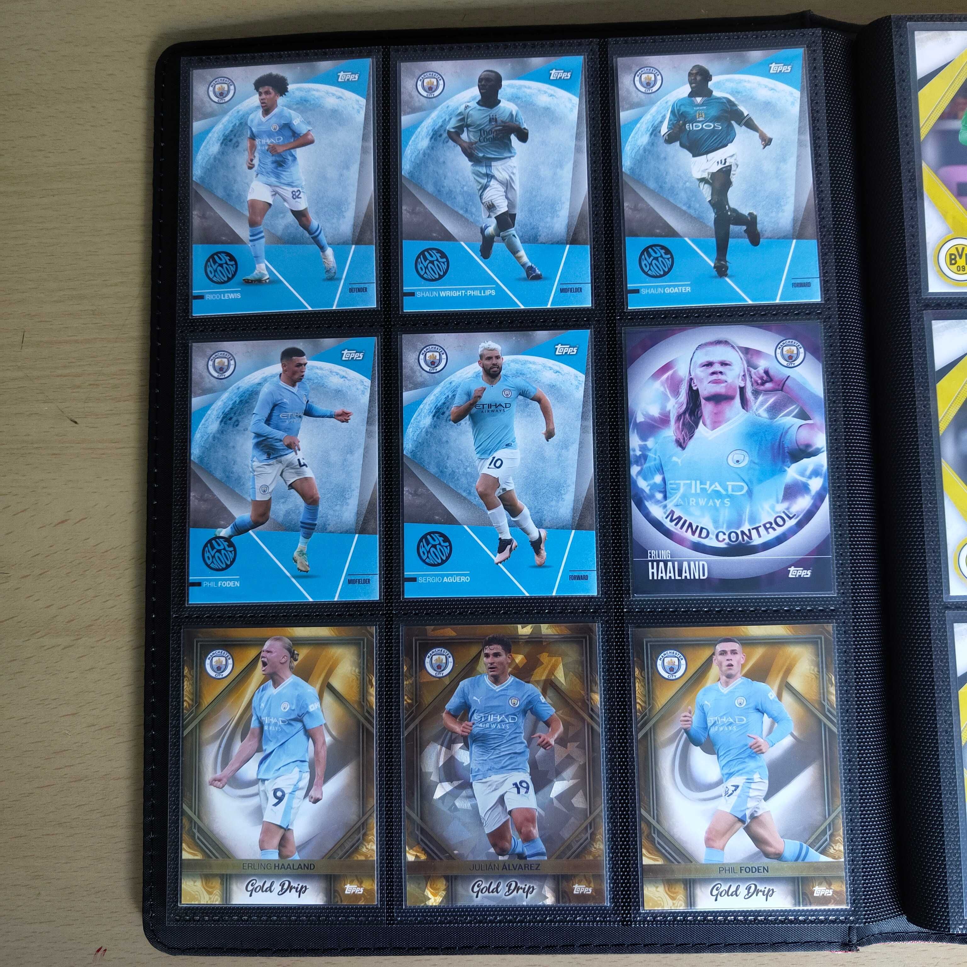 Cartas Manchester City Team Set