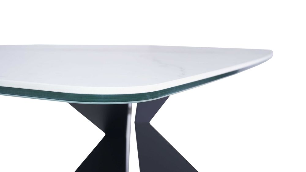 Stół ze spieku kwarcowego OSUNA 230 x 100 cm