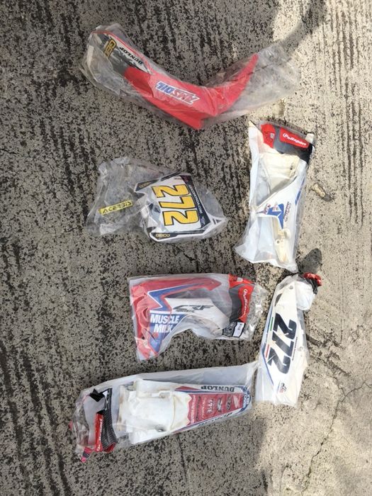 Plasticos originais Honda com kit autocolantes Honda crf 450 250