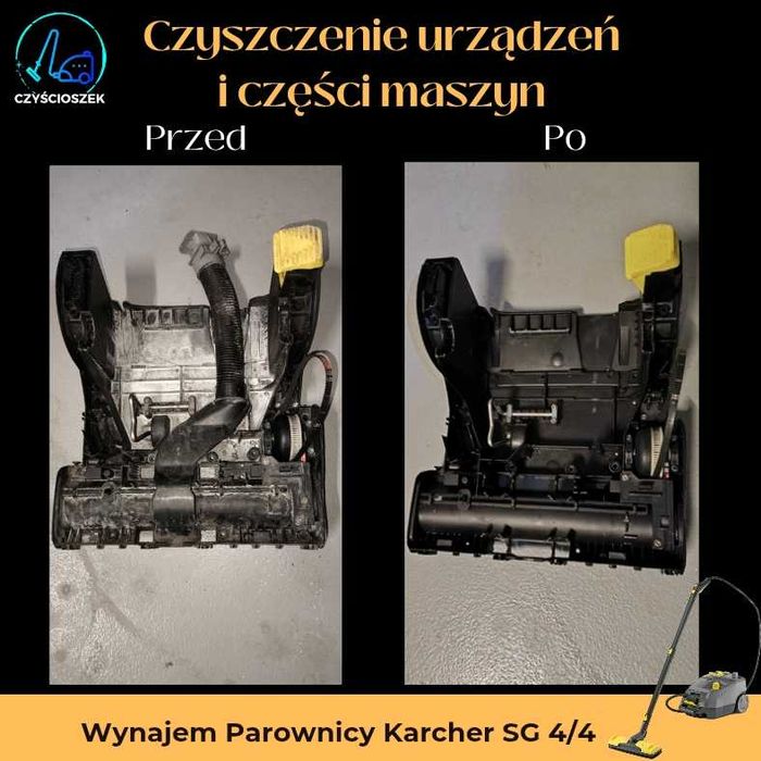 Wynajem Wypożyczenie Parownica Karcher SG 4/4 odkurzacz parowy Kielce