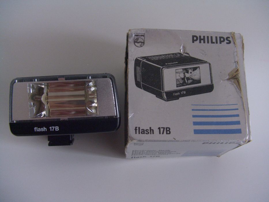 Flash eletronico vintage para maquina fotografica