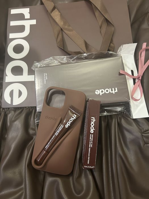 Case Rhode + lipogloss Iphone 13/14/15 + torebka