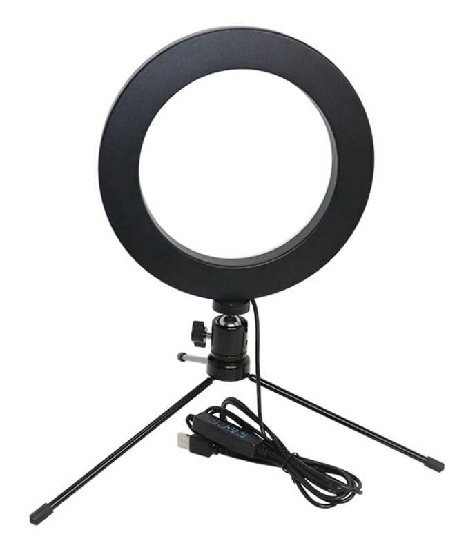 Lampa pierścieniowa selfie LED ring tripod makijaż