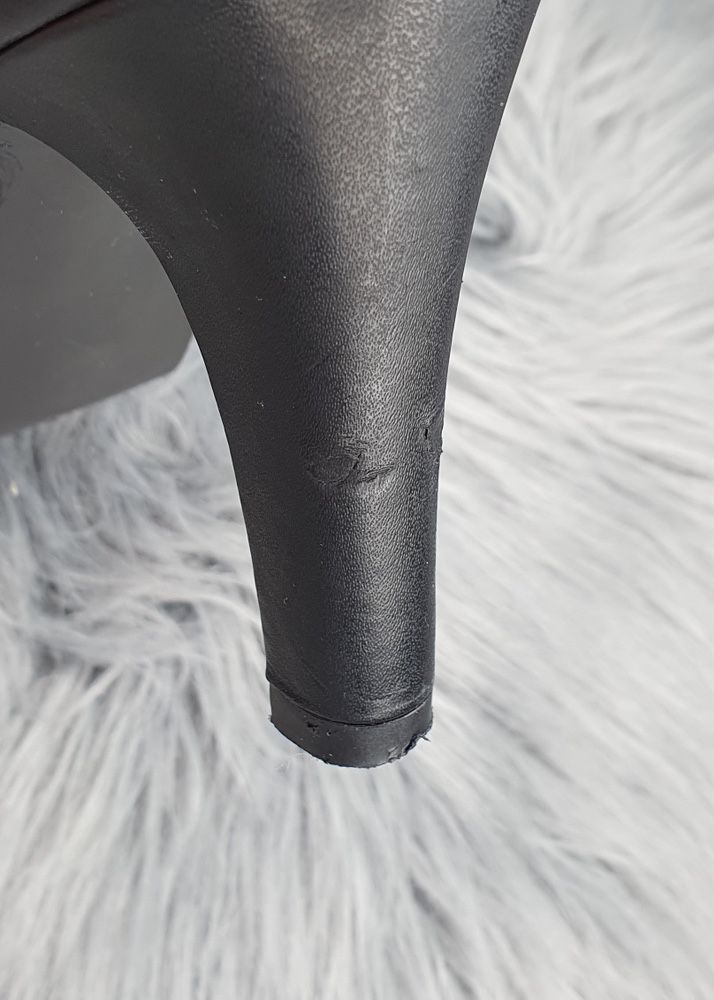 Skórzane buty na obcasie 5th Avenue Deichmann 36