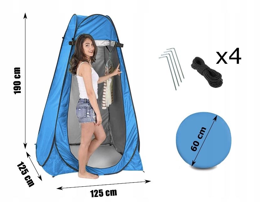 Namiot prysznic turystyczny składany przebieralnia toaleta turystyczna