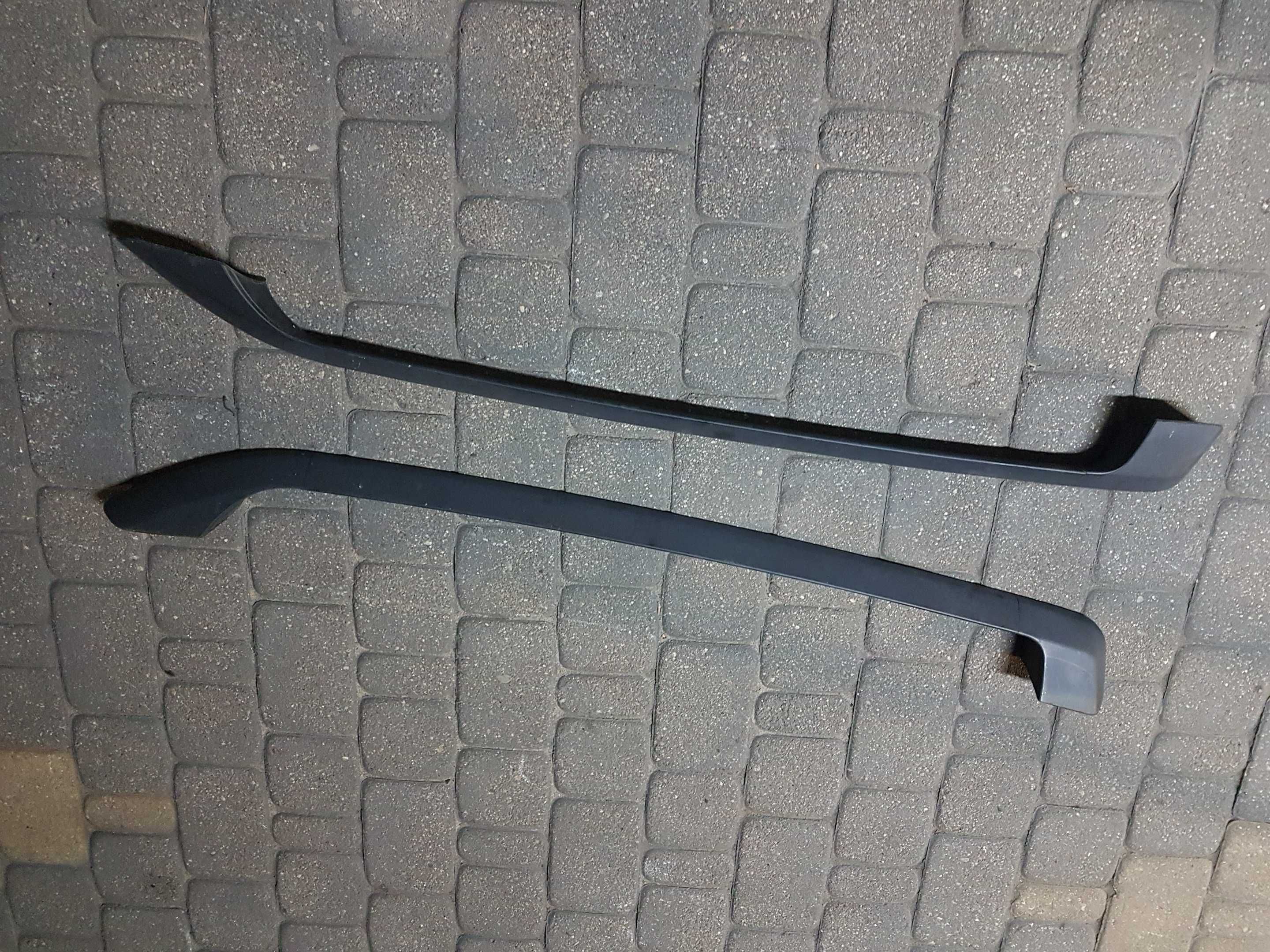 relingi reling dachowy fiat panda 02-12r II KOMPLET śruby ORYGINAŁ
