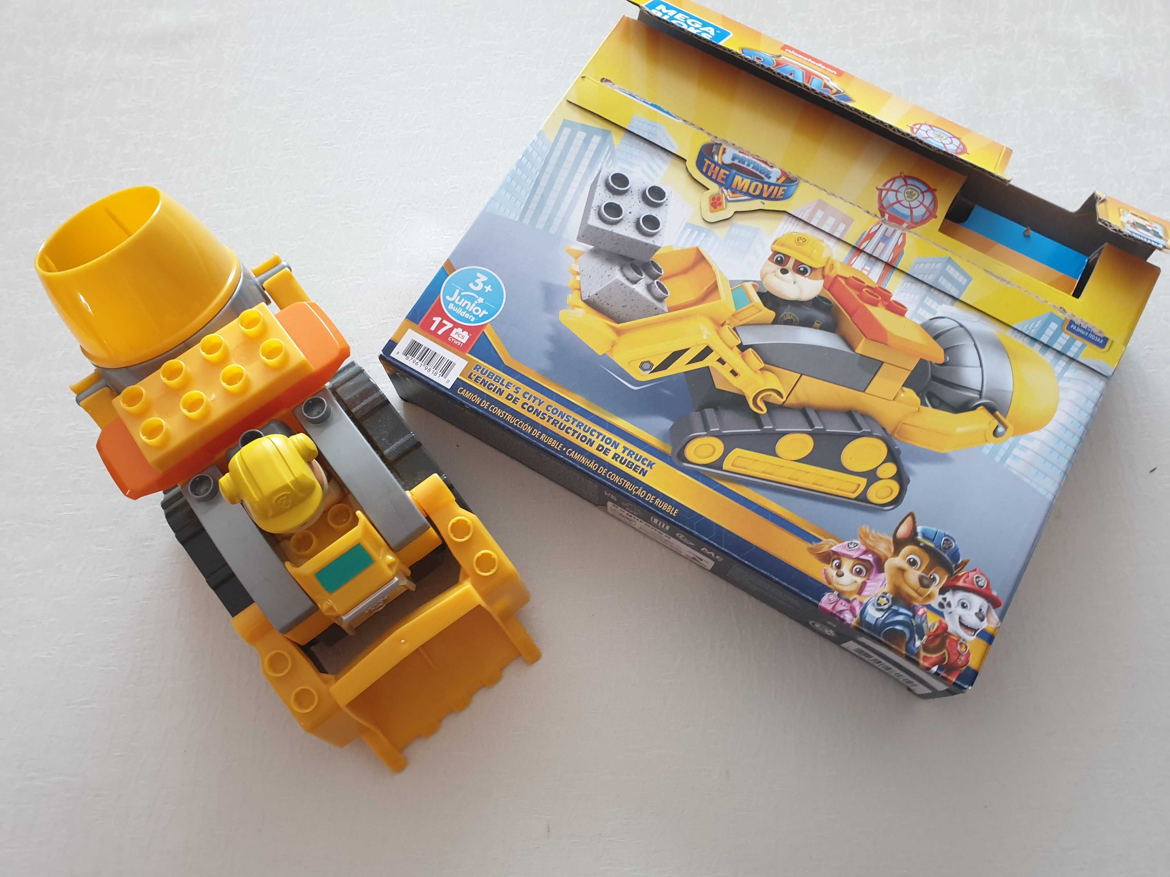 Klocki Mega Bloks Psi Patrol Spycharka Rubble
