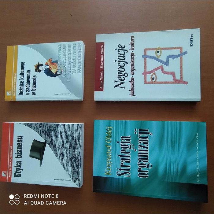 Sprzedam książki - biznes i organizacja