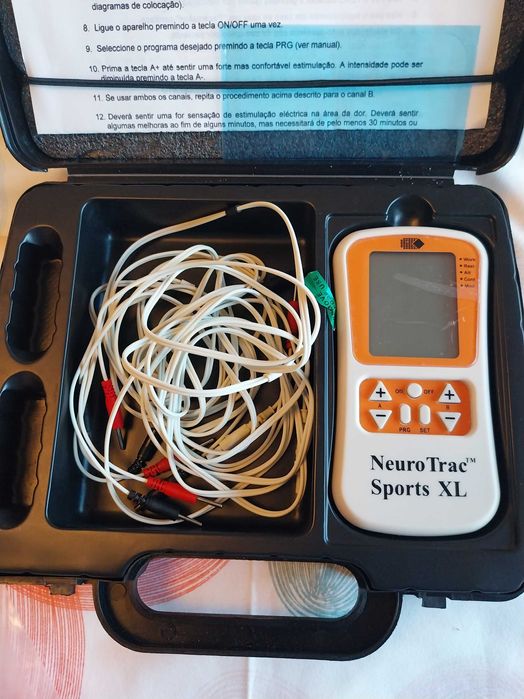 Estimulador Muscular Elétrico NeuroTrac® Sports XL