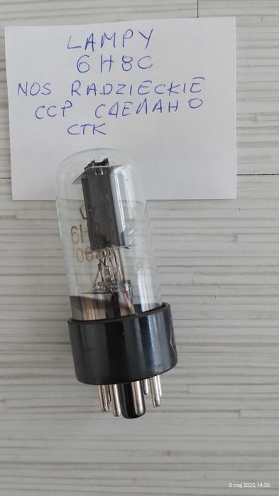 sprzedam lampy 6H8C NOS
