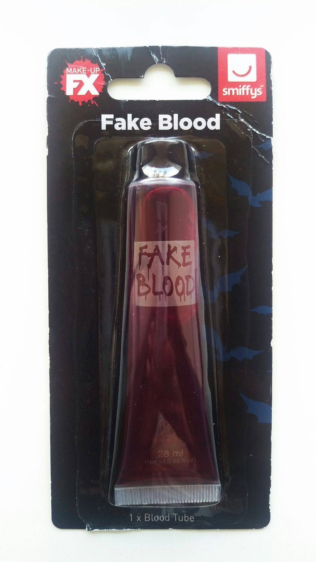 Fake Blood. Фэйковая искусственная кровь, резиновые пальцы - ластики