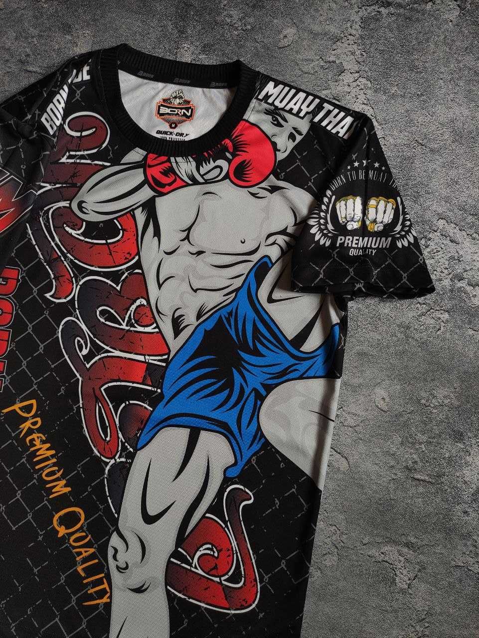 Футболка Born to be muay thai Оригінал. Розмір M