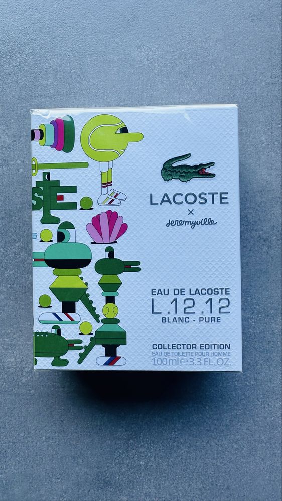 Lacoste Eau De Lacoste L.12.12 Blanc Pure X Jeremyville