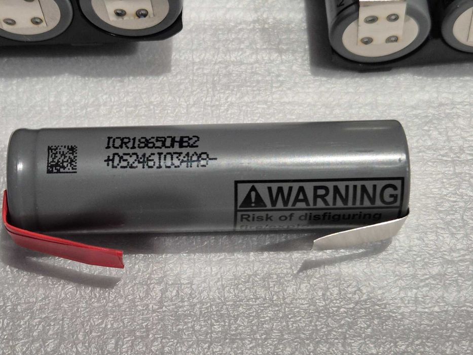 LG Akumulator ogniwo li-ion INR 18650  1500mAh 3,6V - 3,7V + blaszki