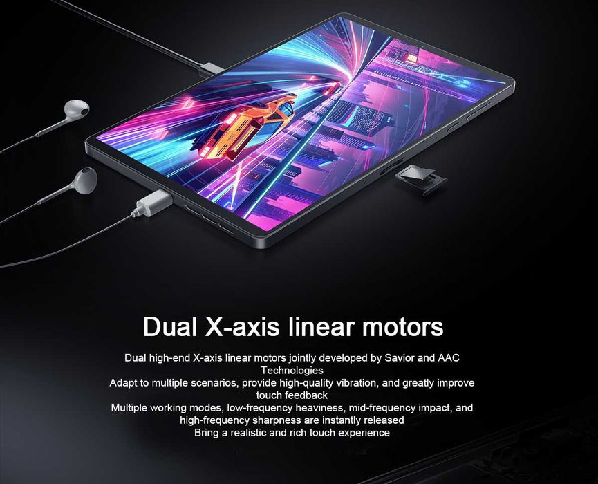 Планшет Lenovo LEGION Y700 2025 4th Gen 4 (TB322FC) Black & White