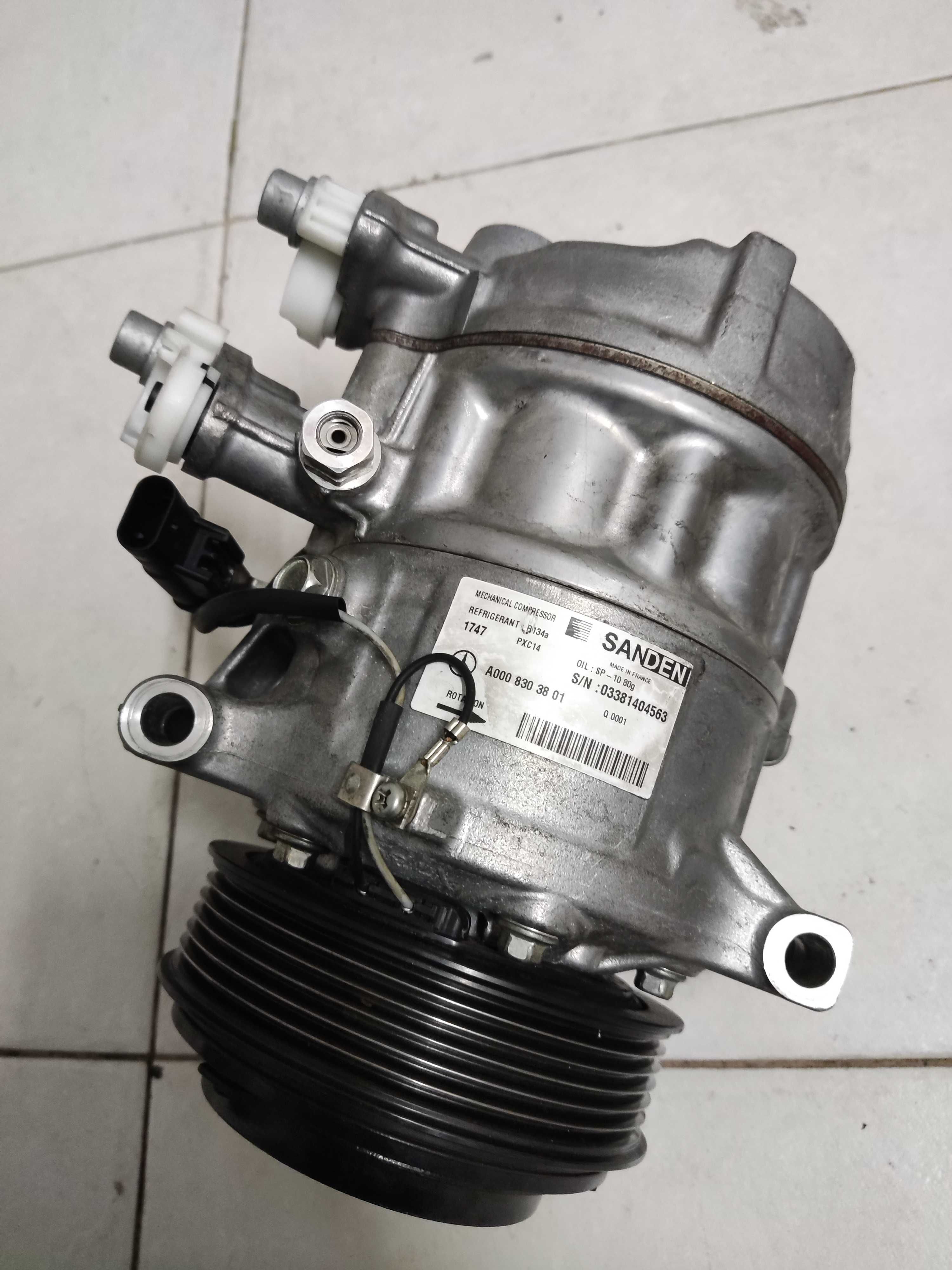 Compressor ar condicionado R134 e R1234yf Mercedes-Benz W205/ W253