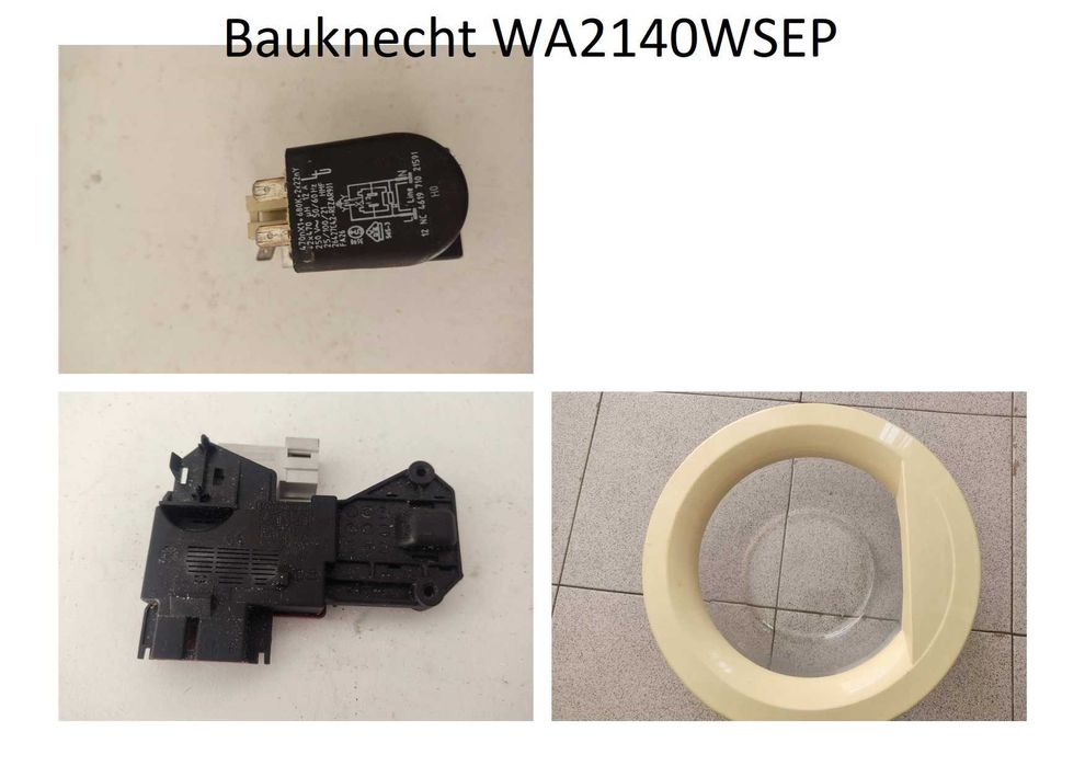 Peças maquina lavar Bauknecht WA 2140 e Whirlpool AWO D 8409