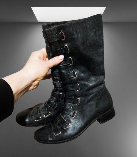 Демісезонні ботинки шкіра