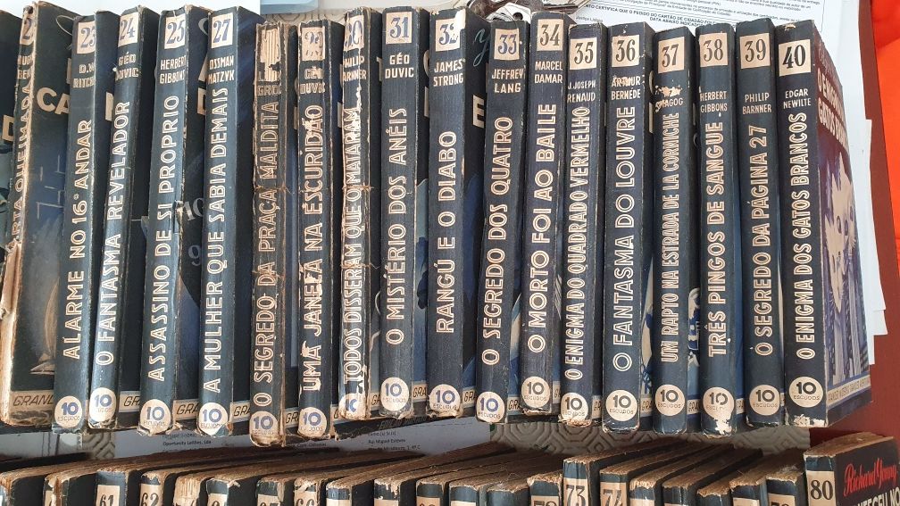 Livros da Coleção Grandes Mistérios Grandes Aventuras