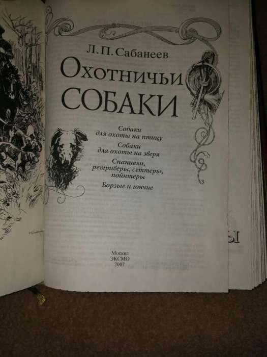 Книга ” Охотничьи Собаки ”