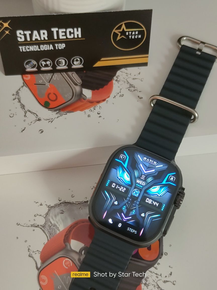 SmartWatch W69 Ultra | Oferta Pulseira+Película+Proteção