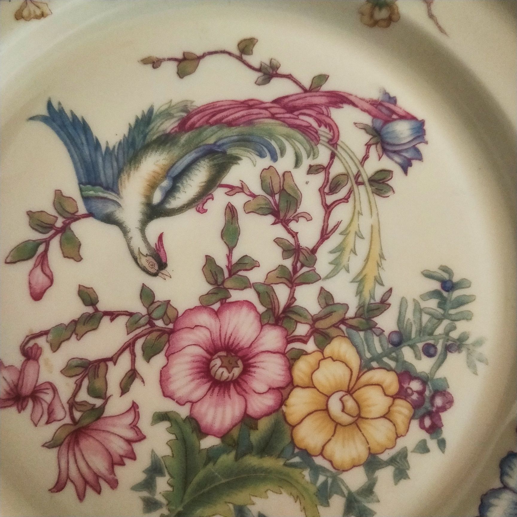Talerzyk Rosenthal Winfired Fenix Rajski ptak porcelana