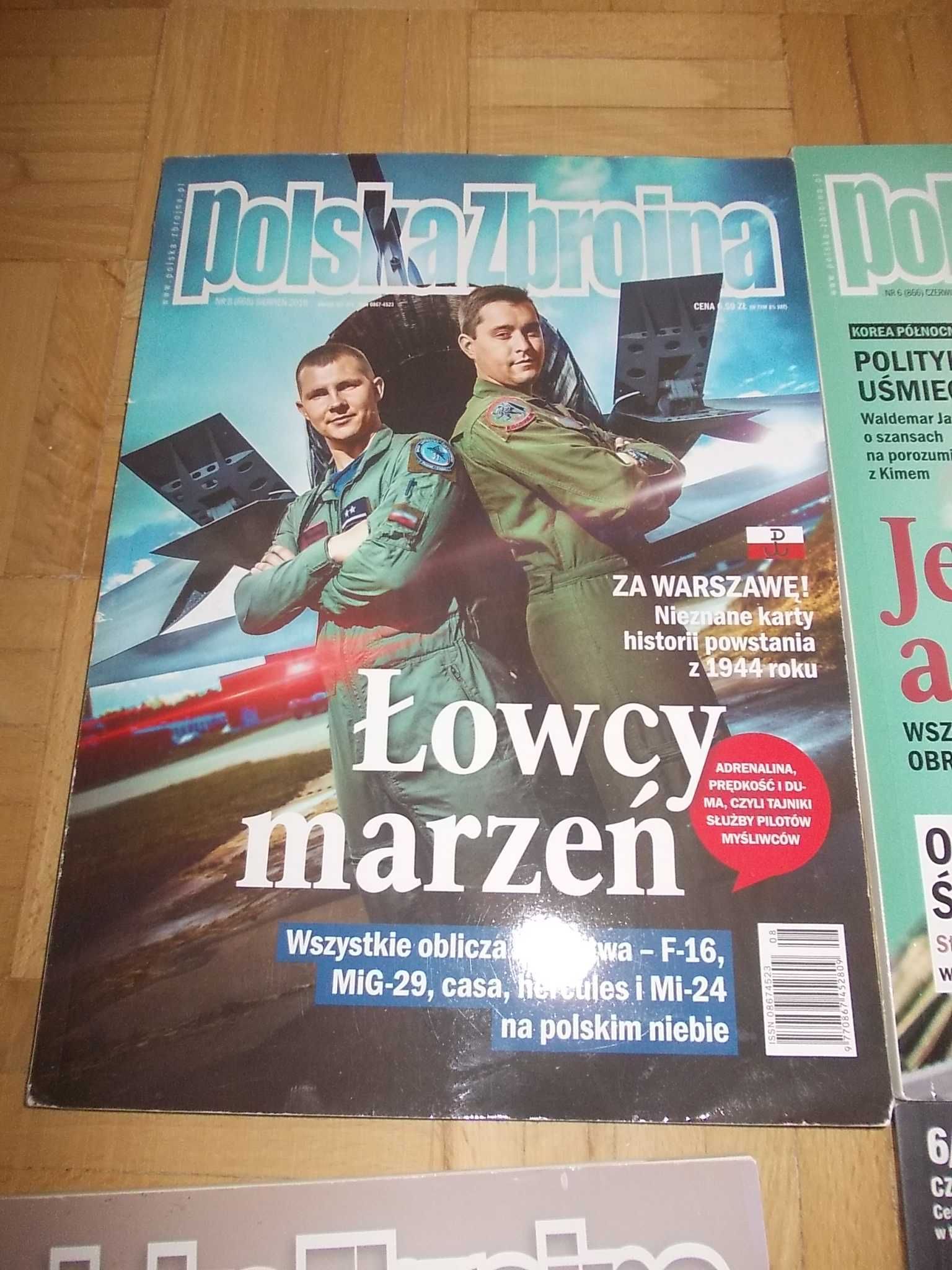 4 SZTUKI CZASOPISM - Polska Zbrojna, Lotnictwo