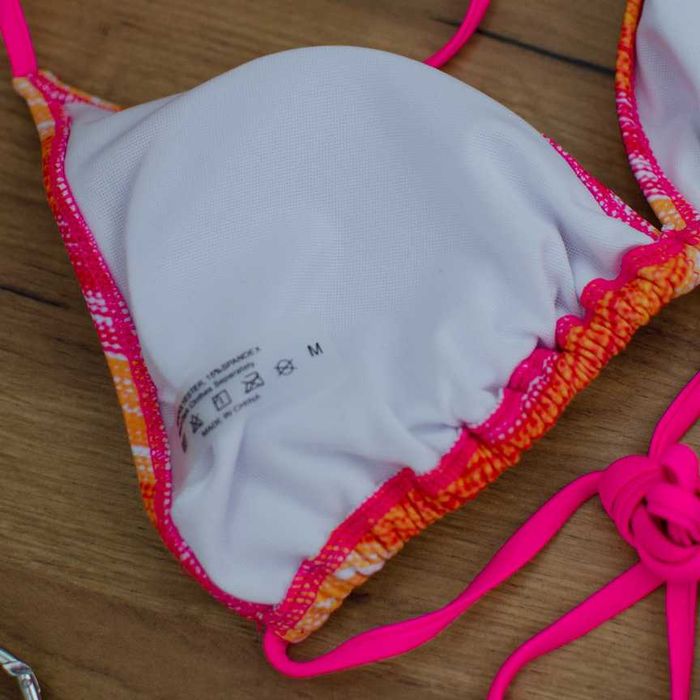 Яскравий купальник, ліф-шторка