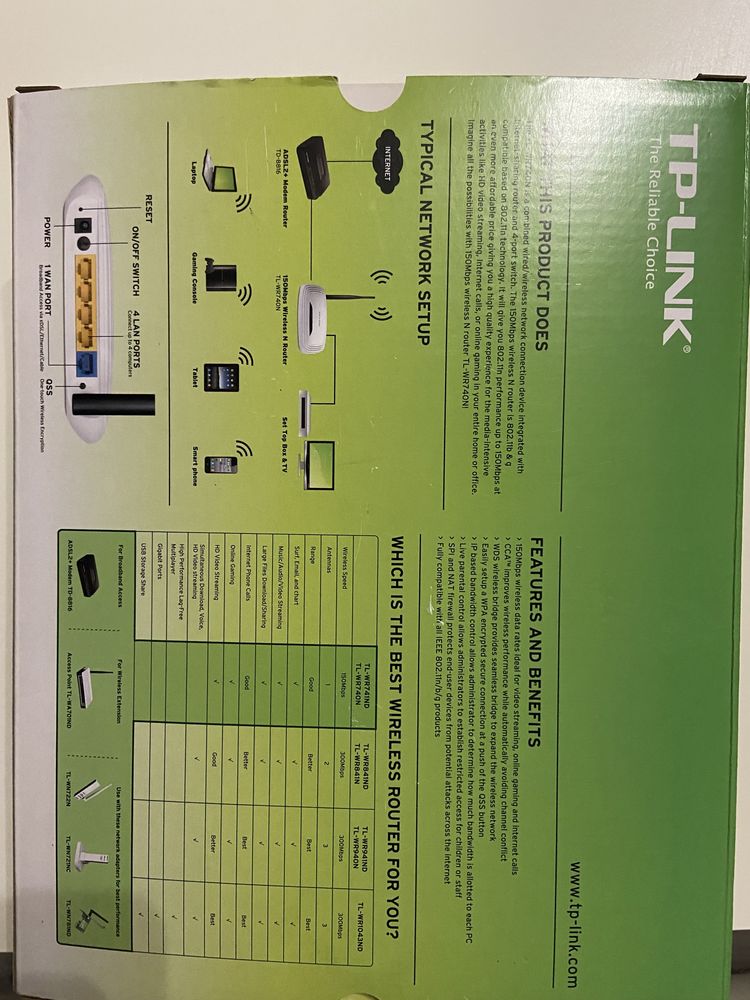 Router Wi-Fi TP Link