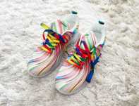 Kolorowe buty sportowe 41 adidasy multicolor gradient sneakersy