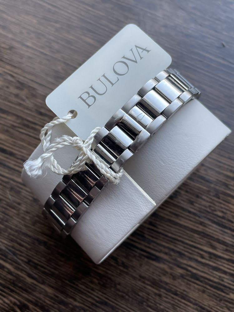 -60%$ 46 бриллиантов Bulova часы женские diamond годинник з діамантами