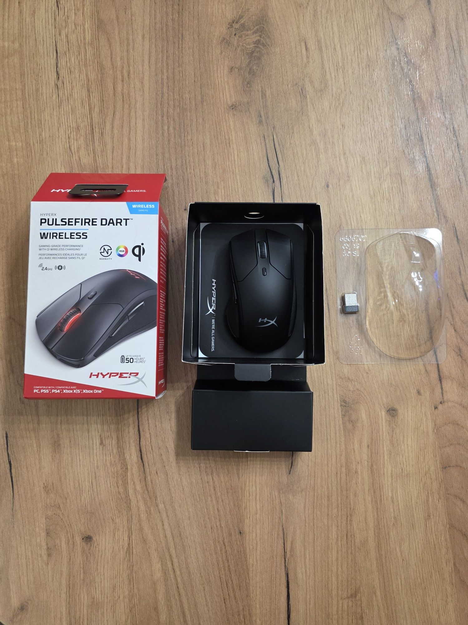 Мышь HyperX Pulsefire Dart Wireless Gaming Black