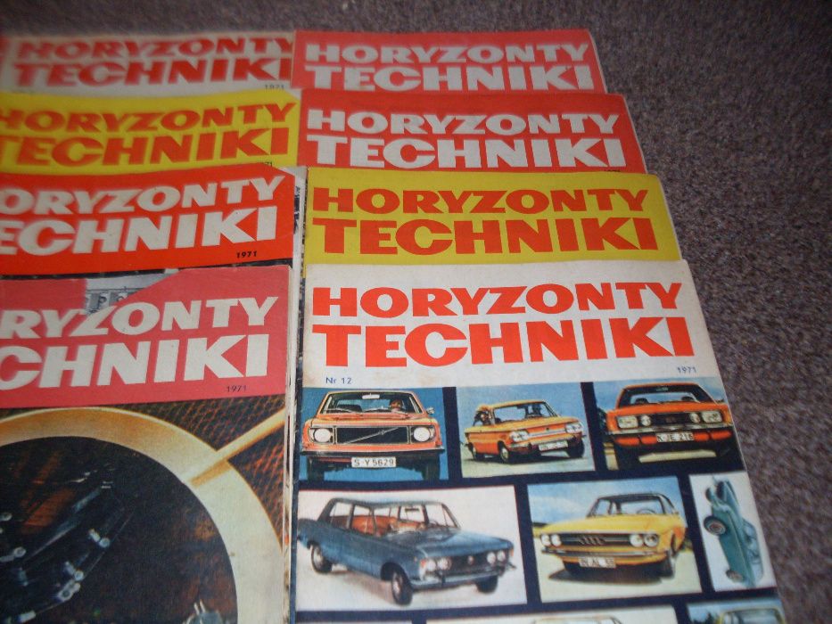 Horyzonty techniki 1971r. kompletny rocznik