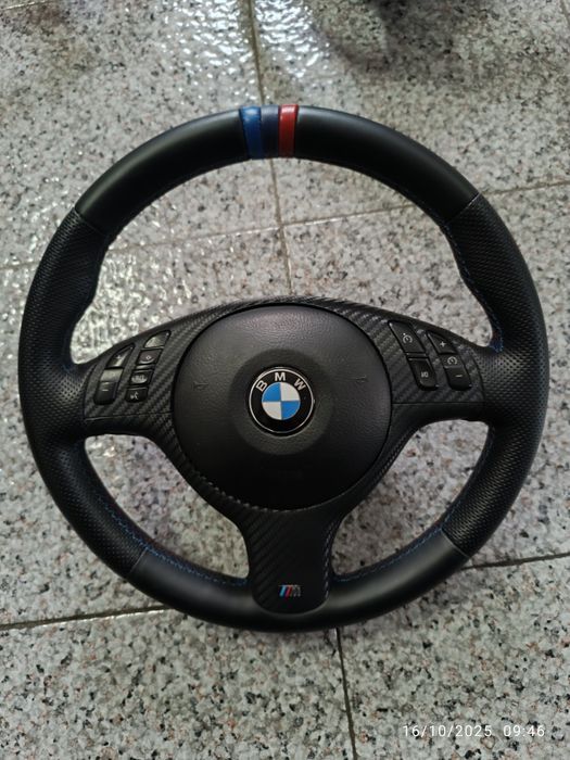 Volante BMW Pack M personalizado para e38 e39 e46 e53