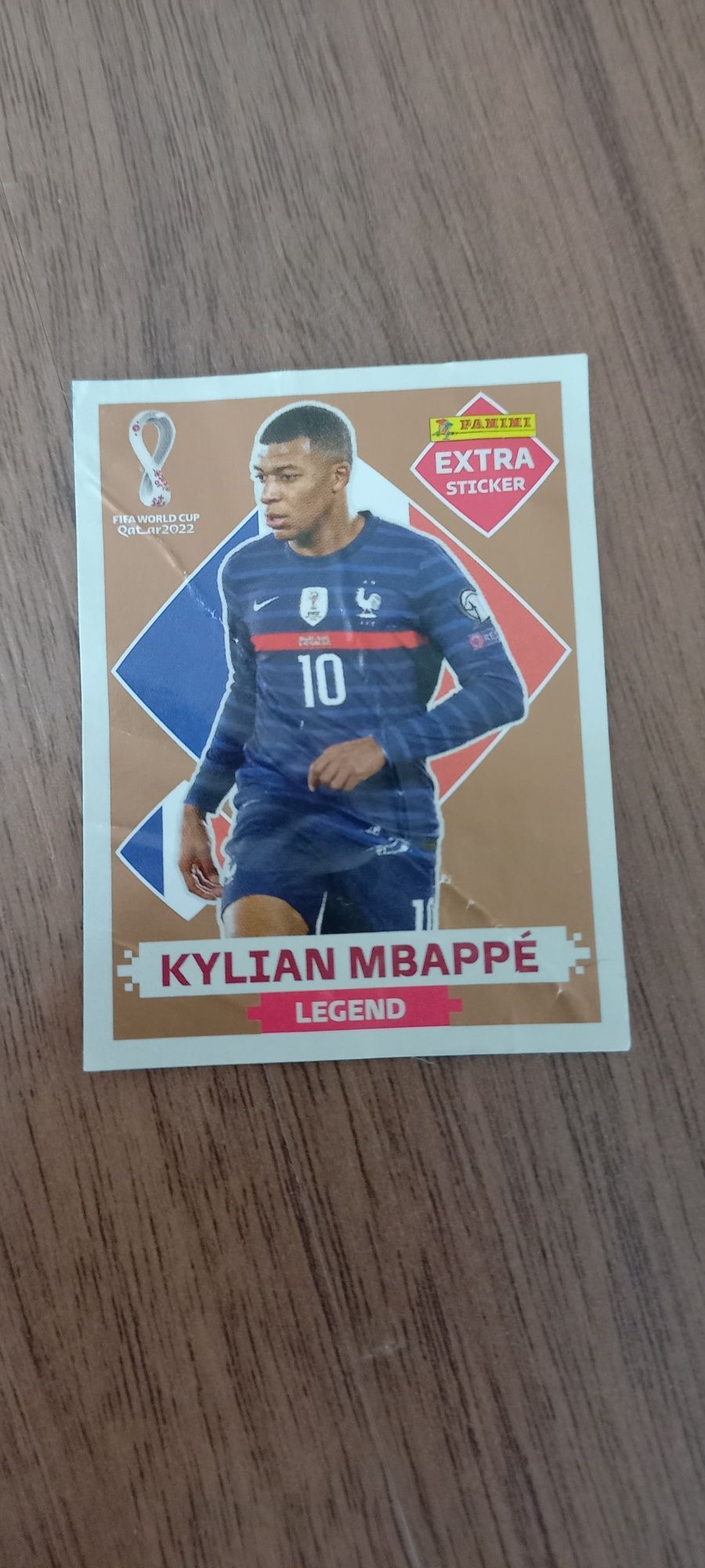 Cromo Mundial Legend KYLIAN MBAPPÉ