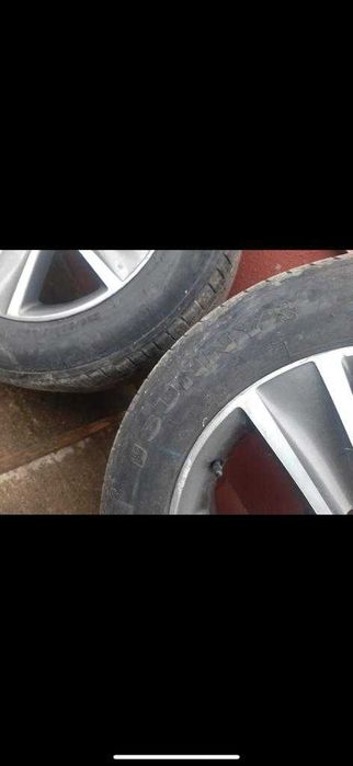 Диски легкосплавні з гумою